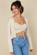 Load image into Gallery viewer, Double Take Cream Cardigan Set