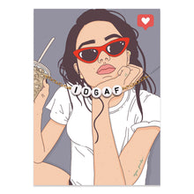 Load image into Gallery viewer, Motivational Babe Gold Bracelet