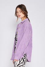 Load image into Gallery viewer, Violet Skies Overshirt
