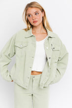 Load image into Gallery viewer, Matcha Corduroy Jacket
