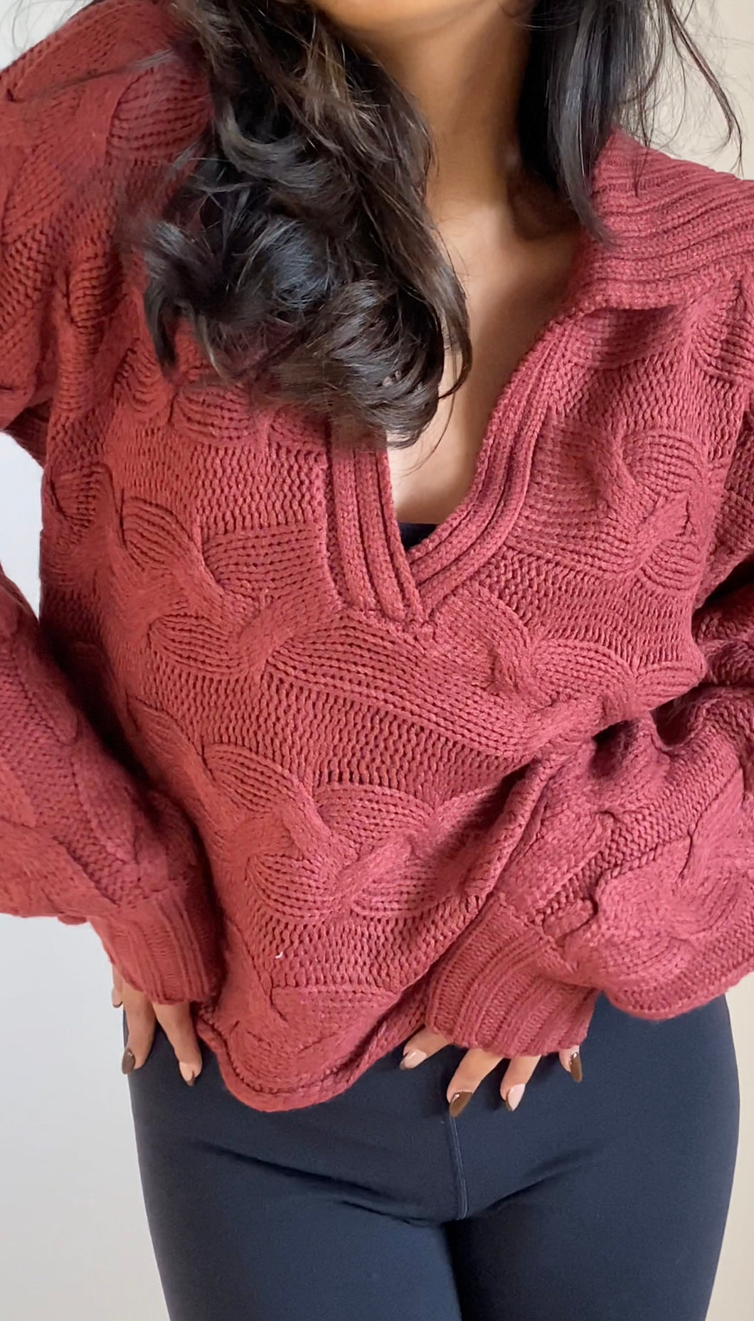 The Hibiscus Knit Sweater
